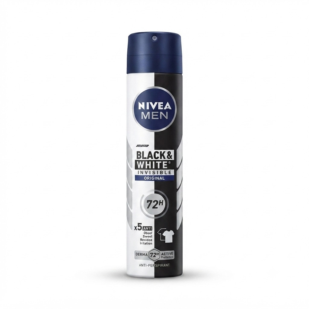 NIVEA MEN Black & White Invisible Original Anti-Perspirant Spray (72H)