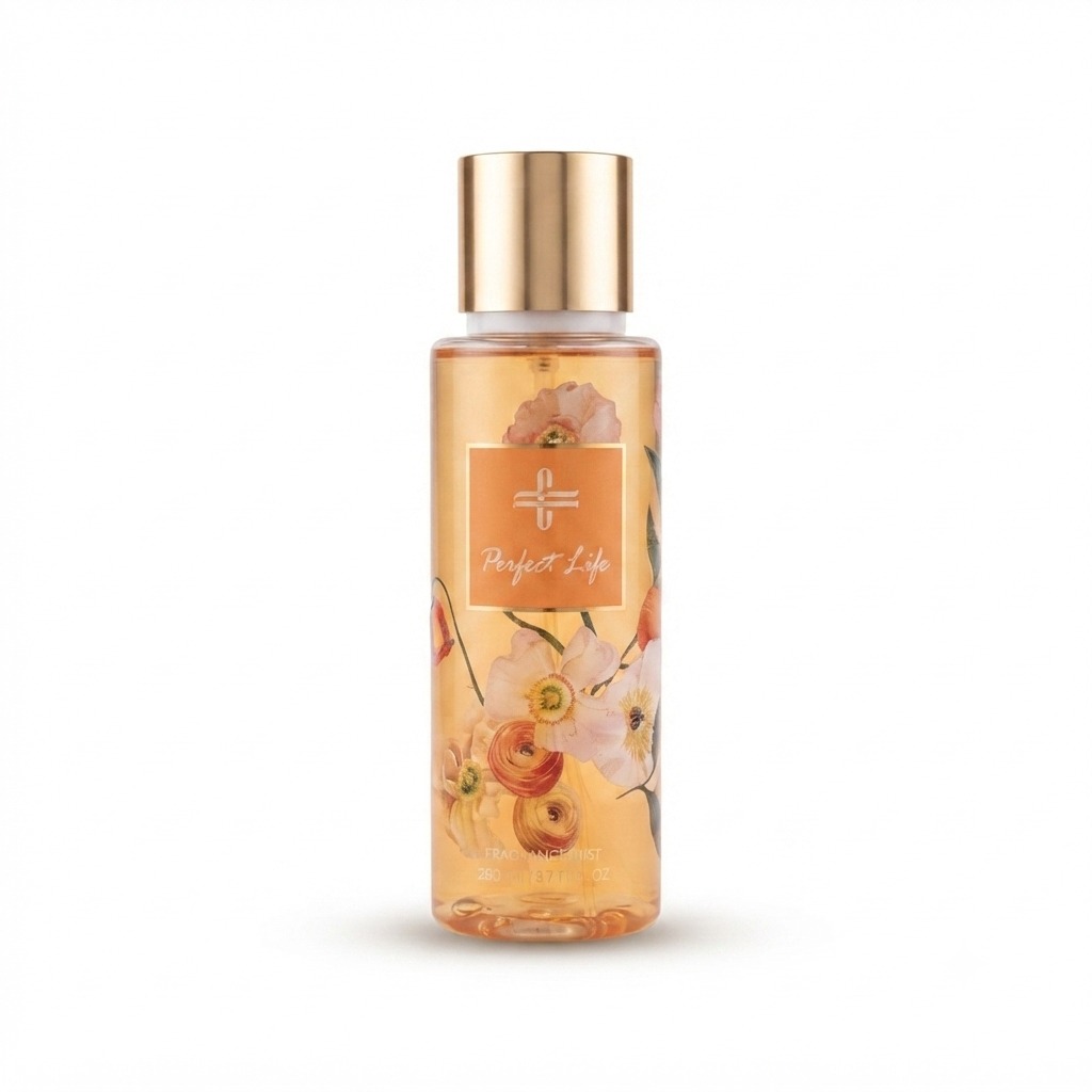 CR Perfumes Perfect Life Fragrance Mist (Pack of 2, 40 ml each)