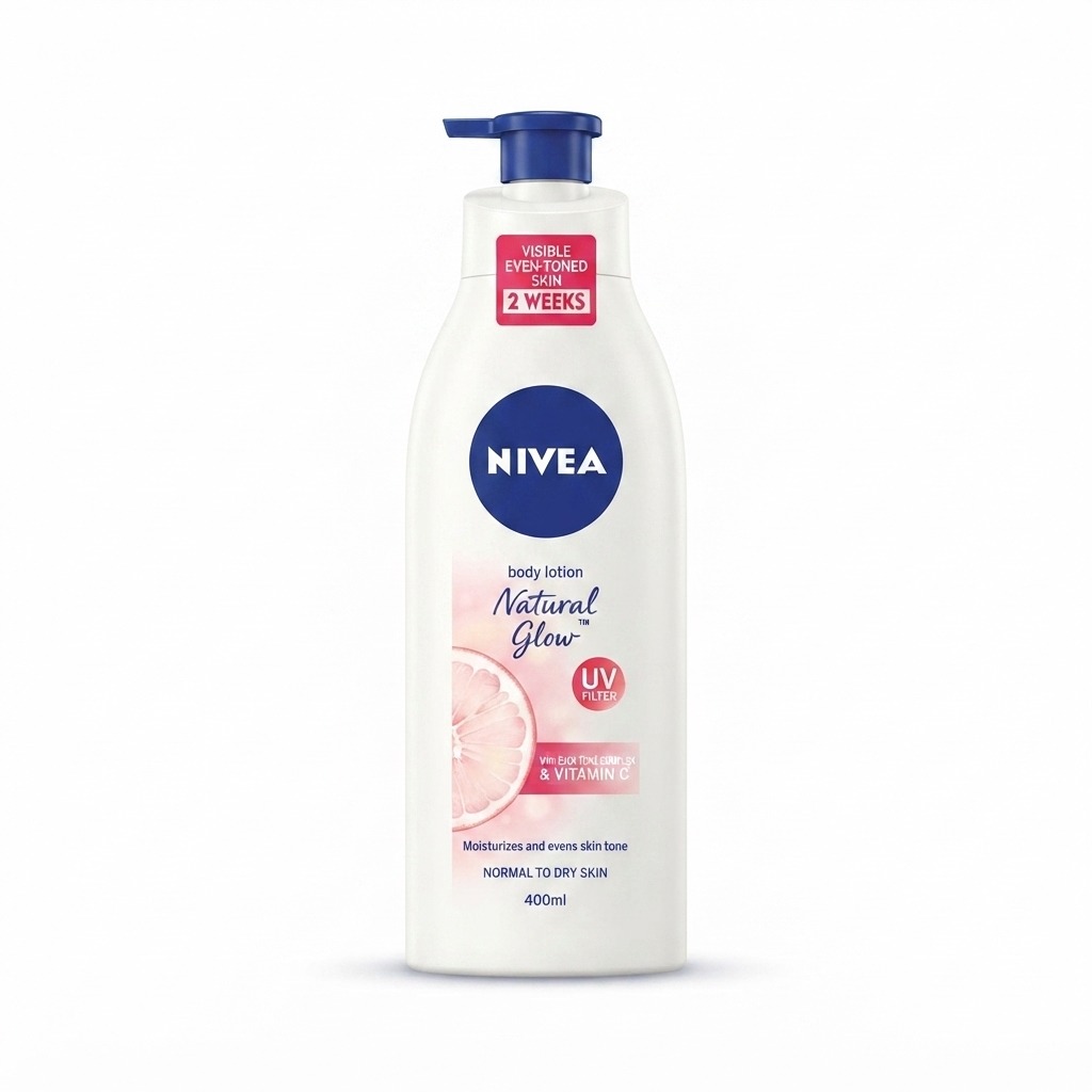 NIVEA Natural Glow Body Lotion (with Even Tone Complex & Vitamin C)