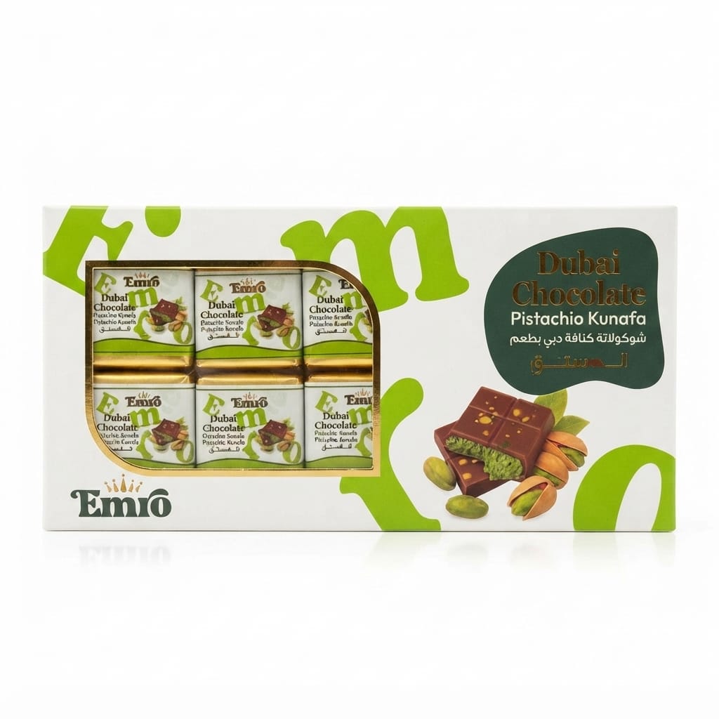 Emiro - Dubai Chocolate Pistachio Kunafa (10 pes)