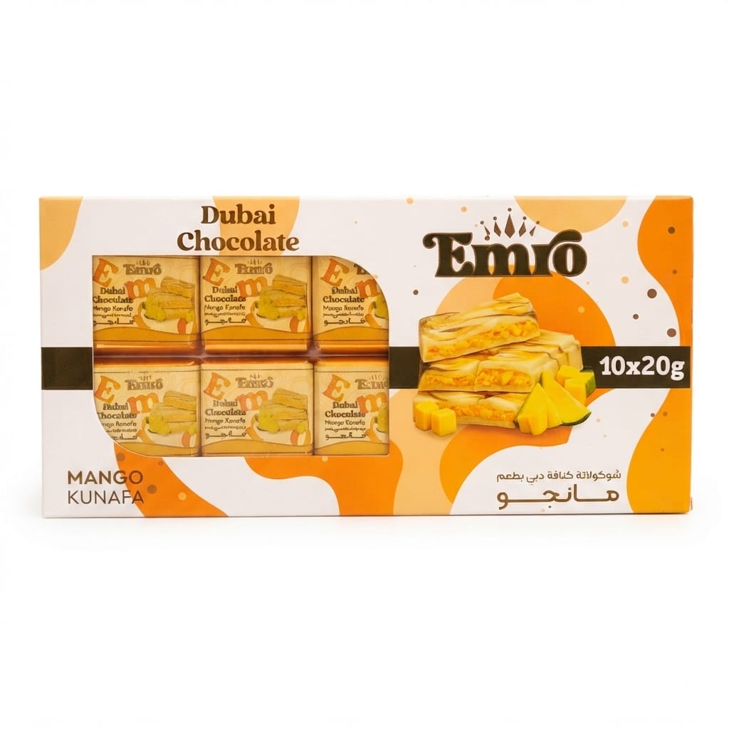Emro Dubai Chocolate - Mango Kunafa (10x20g)