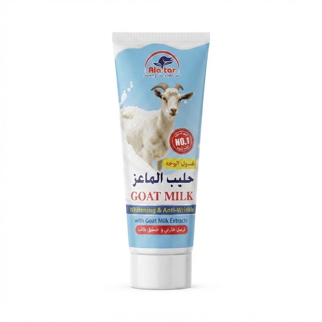 Alatar Goat Milk Whitening & Anti-Wrinkle Face Wash (with Goat Milk Extracts)