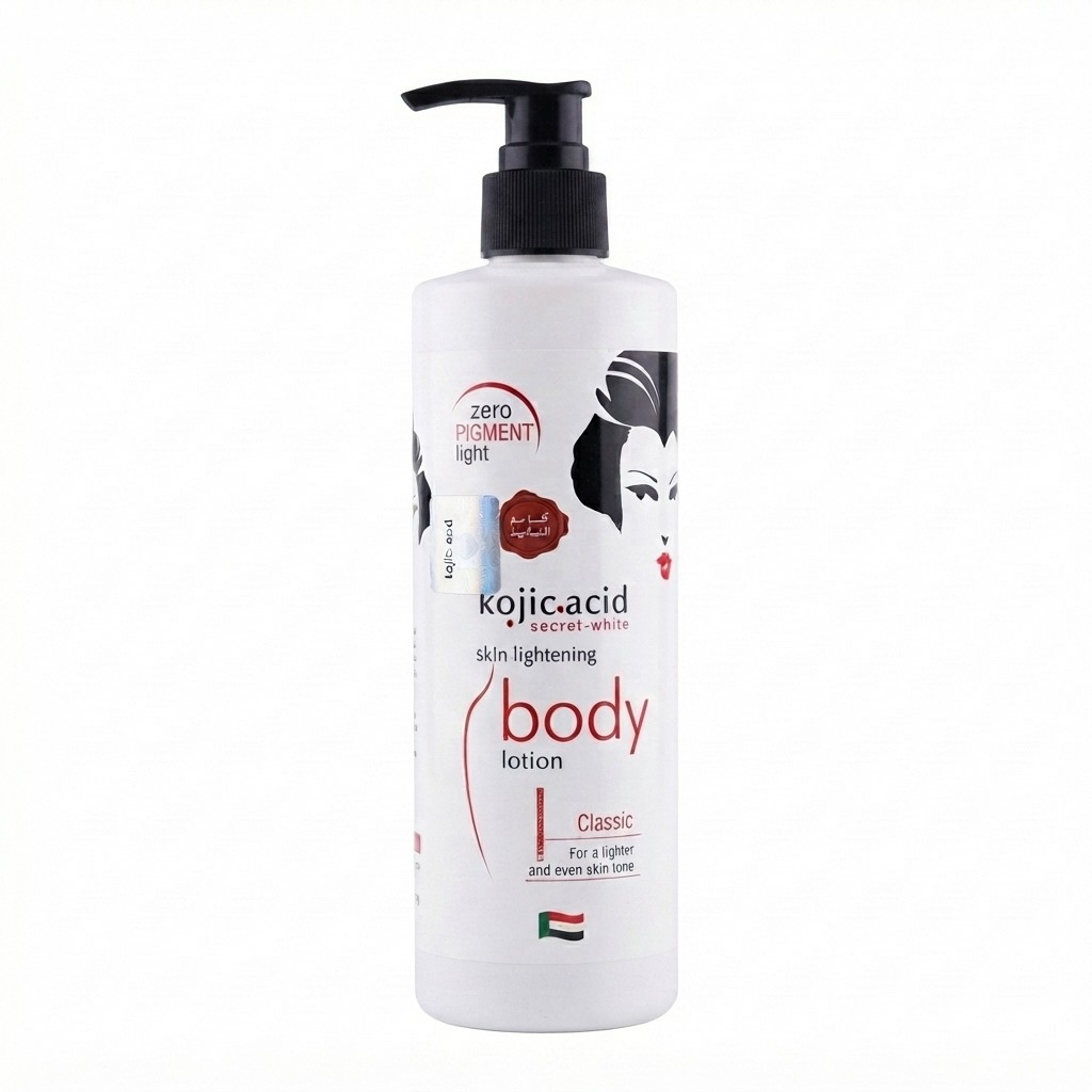 Kojic Acid Secret White Skin Lightening Body Lotion (Classic Formula)