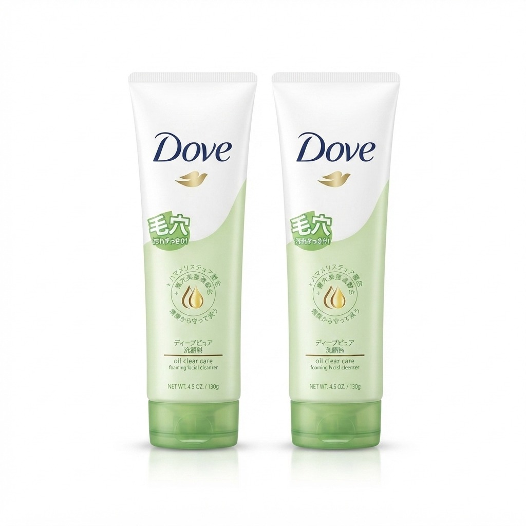 Dove Oil Clear Care Foaming Facial Cleanser (4.5 OZ. / 130g)