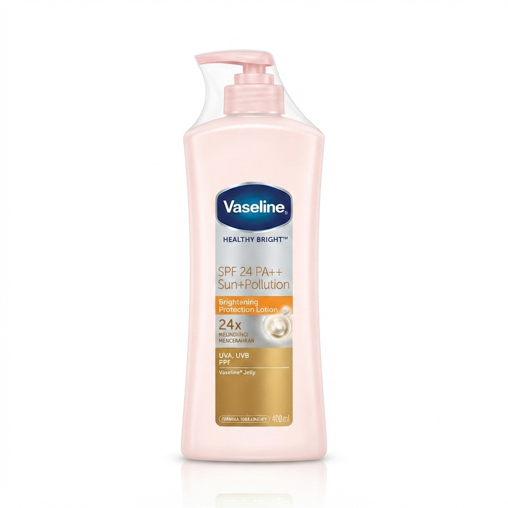 Vaseline Healthy Bright SPF 24 PA++ Sun+Pollution Brightening Protection Lotion (400 ml)