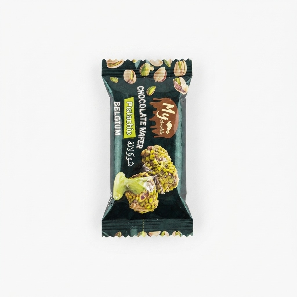 CHOCOLATE WAFER Pistachio