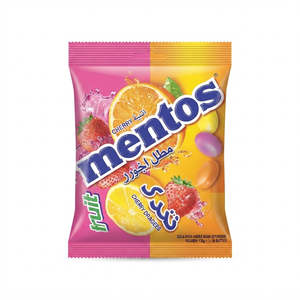 Mentos Fruit Dragees