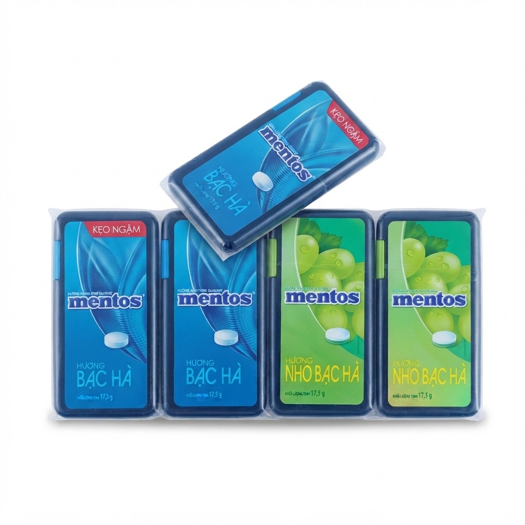 Mentos Mint & Grape Mint Pocket Packs Assortment