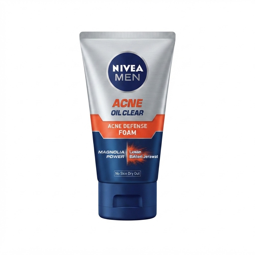 Nivea Men Acne Oil Clear Acne Defense Foam
