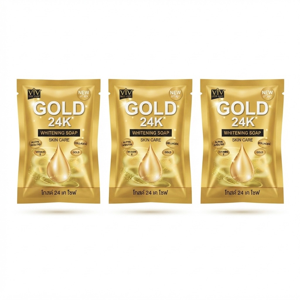 Gold 24K Whitening Soap