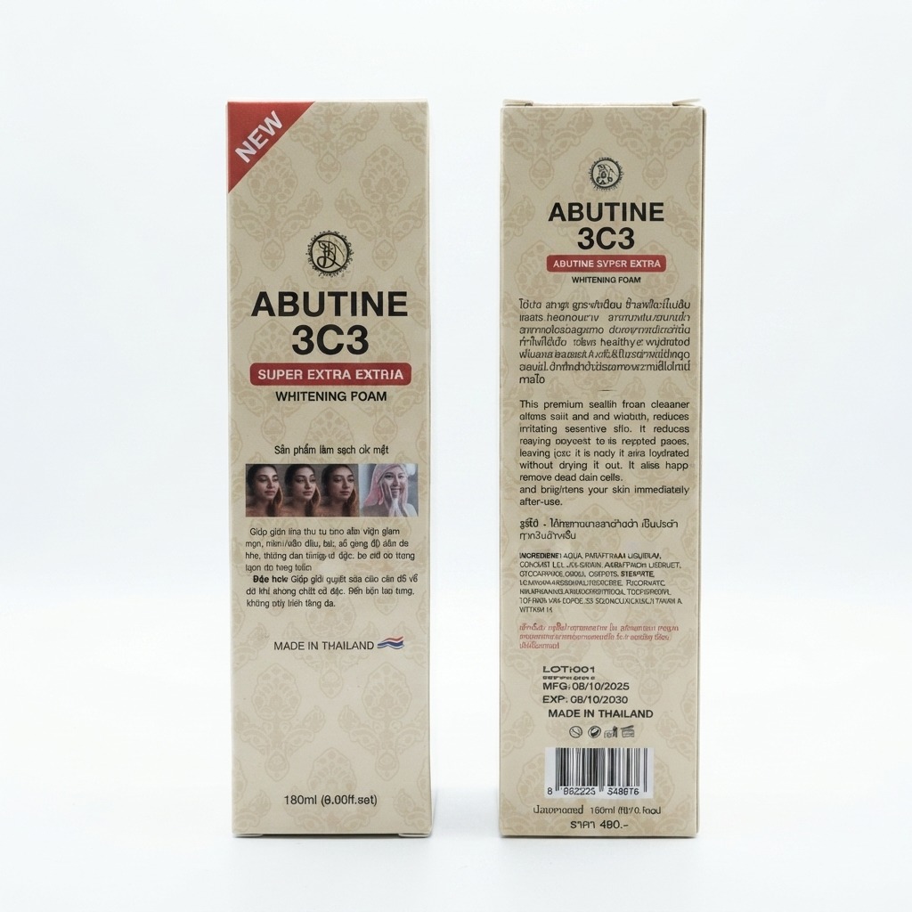 Abutine 3C3 Super Extra Whitening Foam