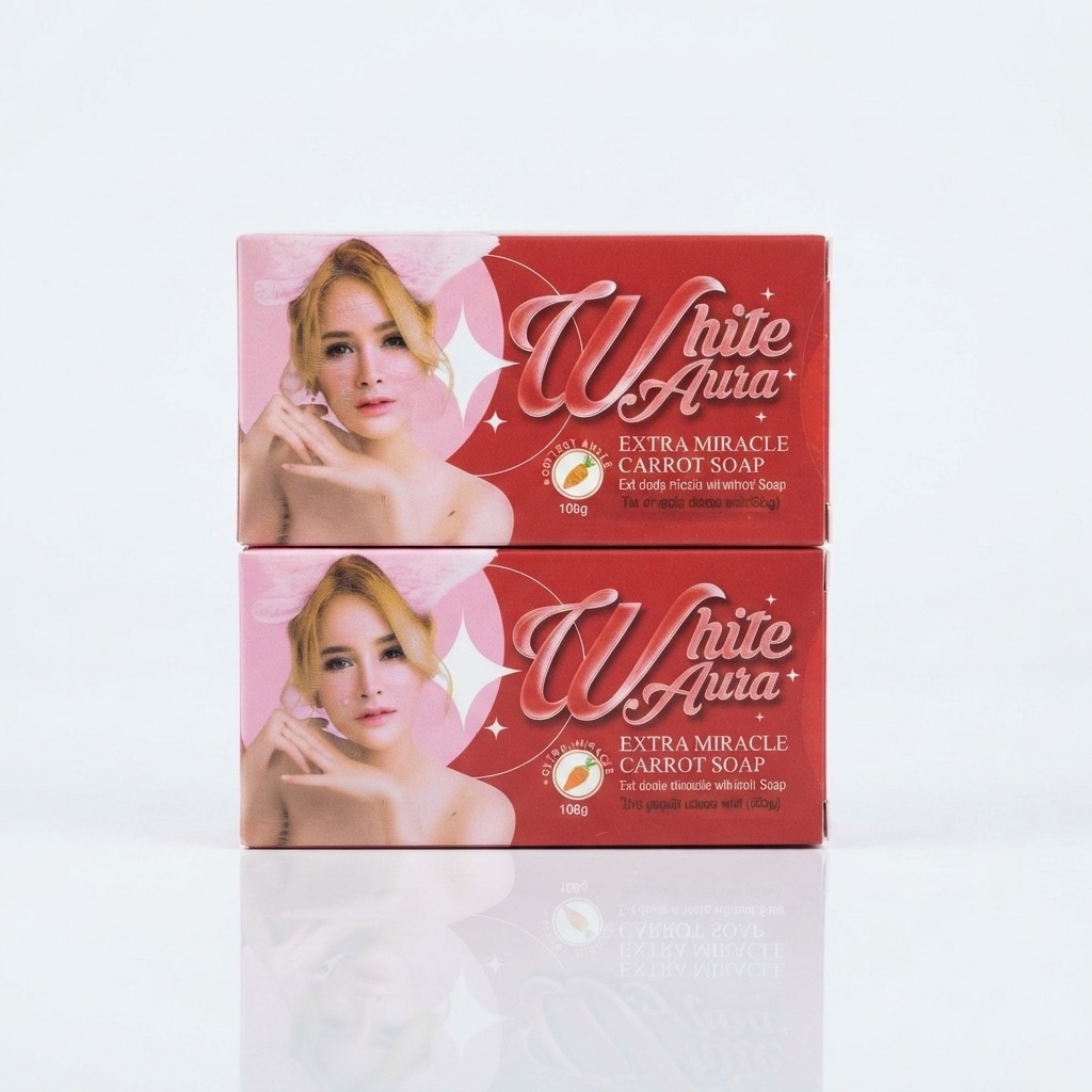 White Aura Extra Miracle Carrot Soap
