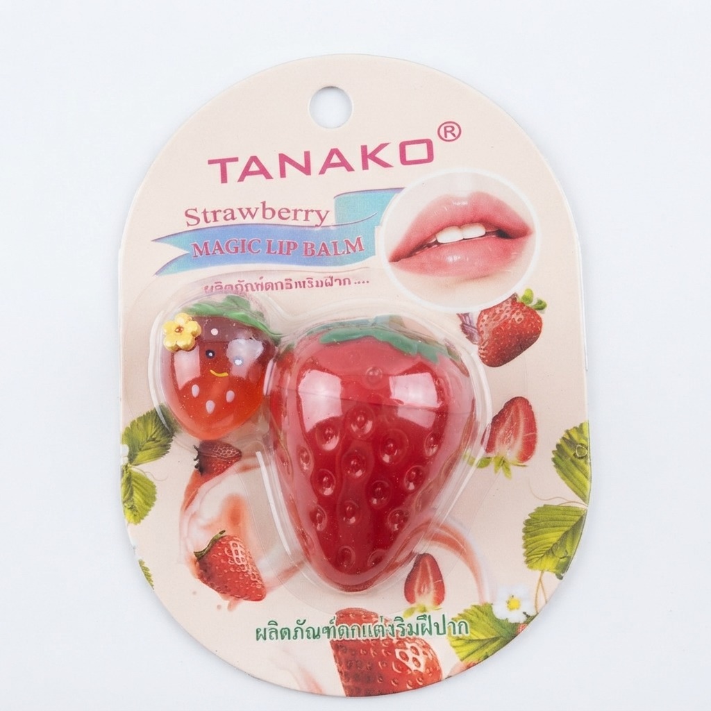 YANAKU STRAWBERRY MAGIC LIP BALM