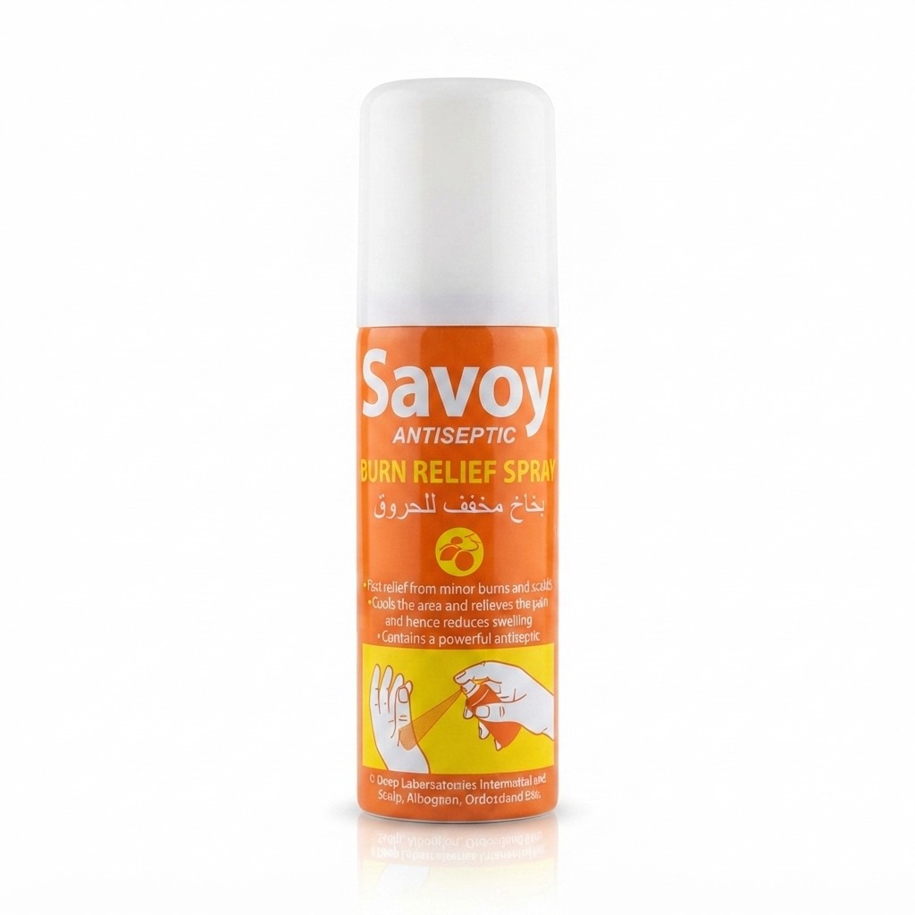 Savoy Antiseptic Burn Relief Spray